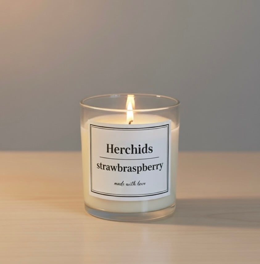 Strawbrasberry – Strawberry & Raspberry Candle