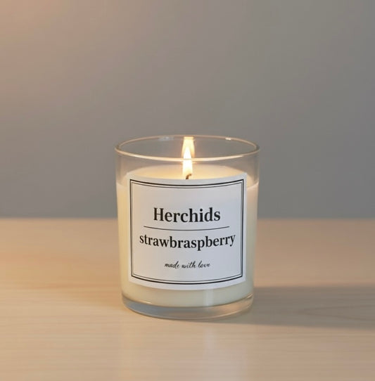 Strawbrasberry – Strawberry & Raspberry Candle